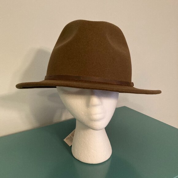 Will & Bear Brown Fedora Hat NWT Mens XXL